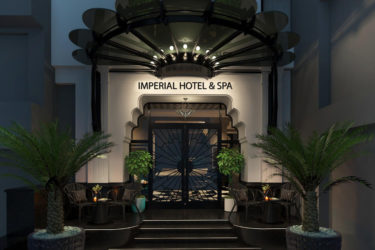 imperial hotel and spa entrance