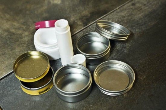 reuse empty cosmetics containers to reduce single-use plastic